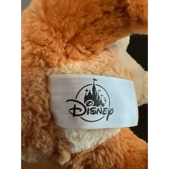 Disney Lady Plush Stuffed Animal Dog Puppy Sewn Eyes Soft Brown Cream Colors 9" - Picture 4 of 4